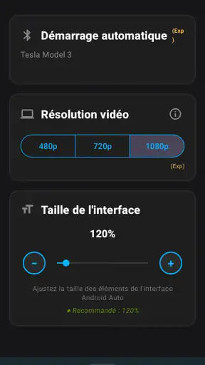 TaaDa: Android Auto pour Tesla screenshot 3