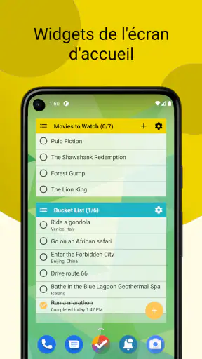 Tâches : liste de tâches screenshot 7
