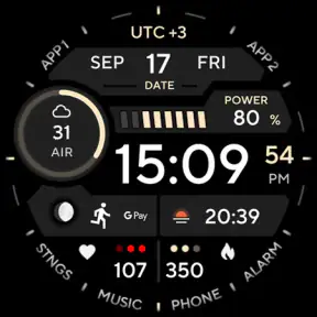 TACT ONE: Watch face screenshot 10