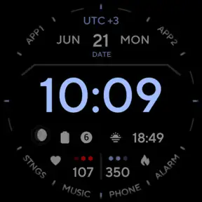 TACT ONE: Watch face screenshot 11