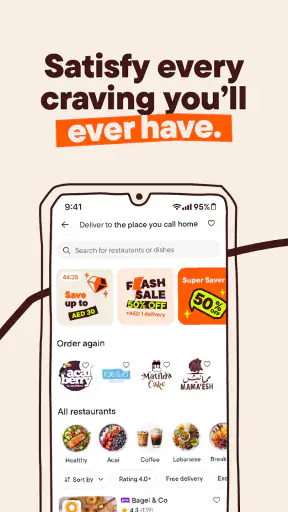 talabat: Food, grocery & more screenshot 2