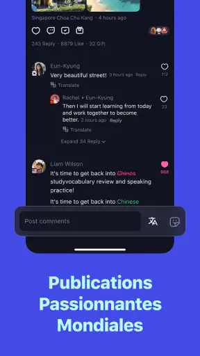 Talkin : Amis Mondiaux & Chat screenshot 3