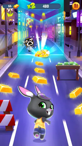 Talking Tom: Course à l'or screenshot 10