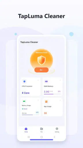 TapLuma Cleaner - Antivirus screenshot 1
