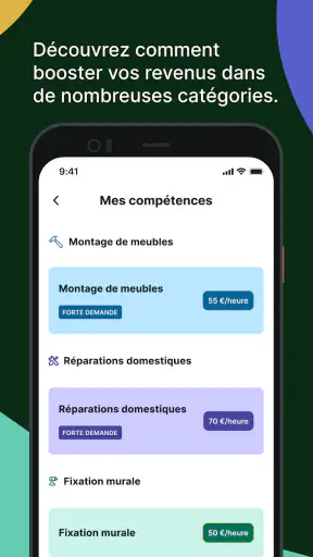 Taskeur de Taskrabbit screenshot 3