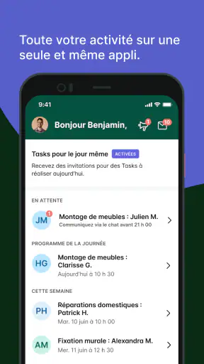 Taskeur de Taskrabbit screenshot 4