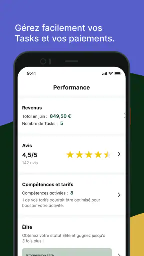 Taskeur de Taskrabbit screenshot 5
