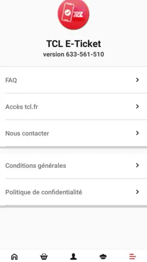 TCL E-Ticket screenshot 2