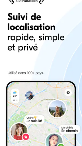 Teem - Finder Famille et Amis screenshot 1