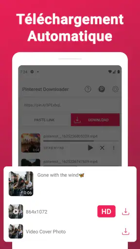 Téléchargement Vidéo Pinterest screenshot 3