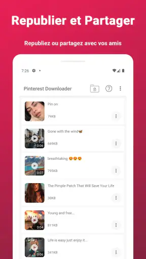 Téléchargement Vidéo Pinterest screenshot 6