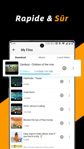 Téléchargeur de vidéo privées screenshot 10