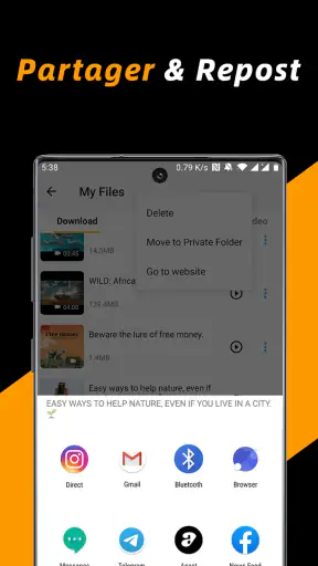 Téléchargeur de vidéo privées screenshot 12