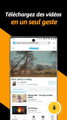 Téléchargeur de vidéo privées screenshot 2