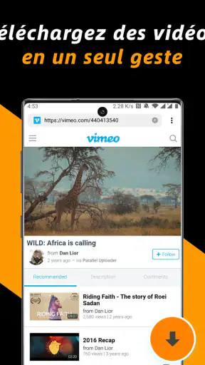 Téléchargeur de vidéo privées screenshot 9