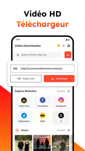 Téléchargeur de vidéo:Lecteur screenshot 1