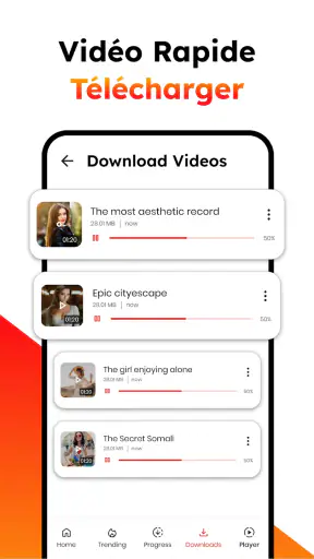 Téléchargeur de vidéo:Lecteur screenshot 7