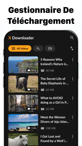 Téléchargeur de vidéos screenshot 7