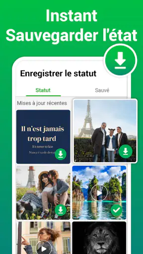 Téléchargeur Statut - Saver screenshot 11