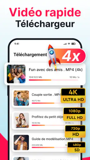Téléchargeur Vidéos et Lecteur screenshot 10