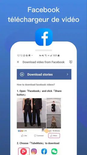 Téléchargeur vidéos et musique screenshot 2