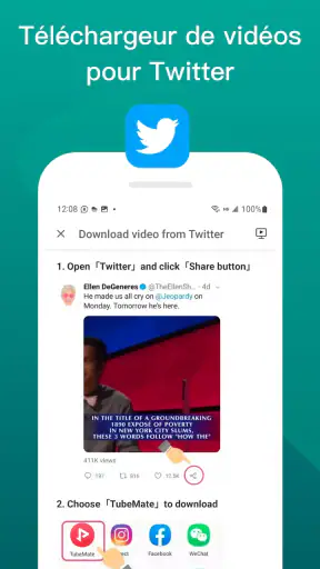 Téléchargeur vidéos et musique screenshot 6