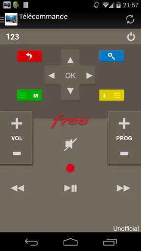 Télécommande pour Freebox screenshot 1