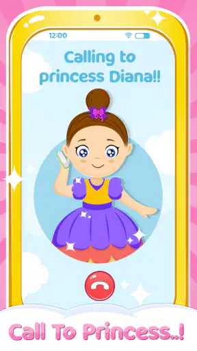 Téléphone Bébé: Princesse ABC screenshot 1