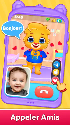Téléphone pour Bébés Français screenshot 2