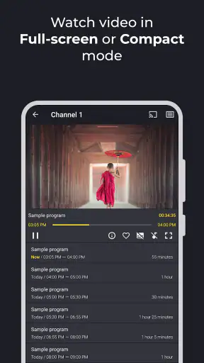 Televizo - IPTV player screenshot 5