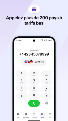 Telicall: 2e Numéro & Appels screenshot 2