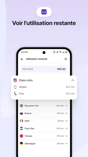 Telicall: 2e Numéro & Appels screenshot 6