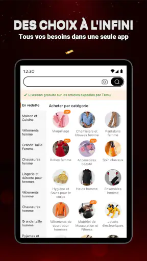 Temu : Achats et Mode en Ligne screenshot 11
