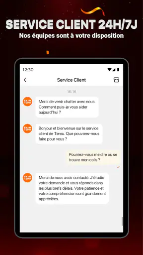 Temu : Achats et Mode en Ligne screenshot 12
