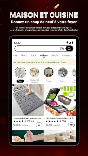 Temu : Achats et Mode en Ligne screenshot 9