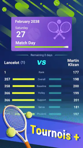 Tennis rising star screenshot 6