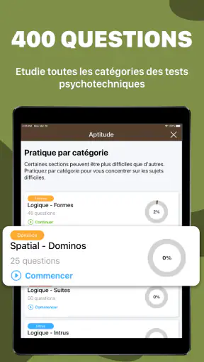 Test d'Aptitude Pour l'Armée screenshot 11