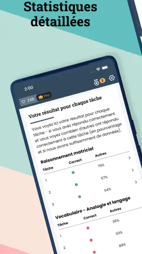 Test de QI (français) screenshot 4