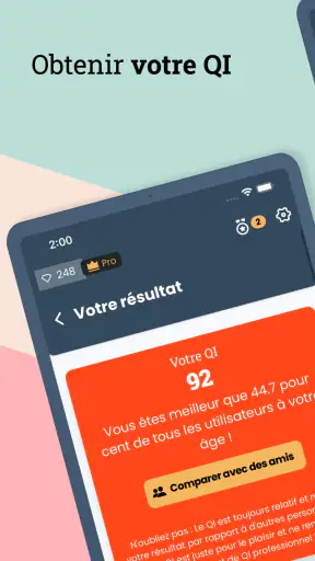 Test de QI (français) screenshot 8