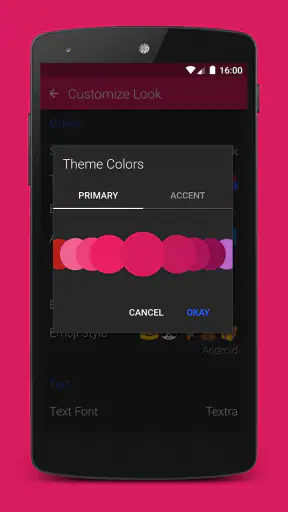 Textra SMS screenshot 1