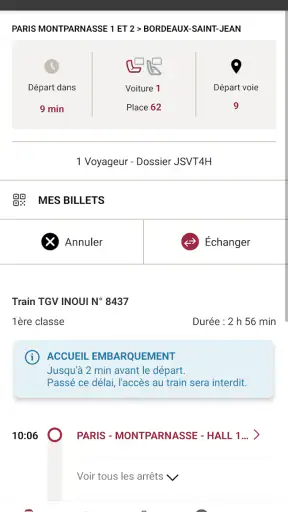 TGV INOUI PRO screenshot 2