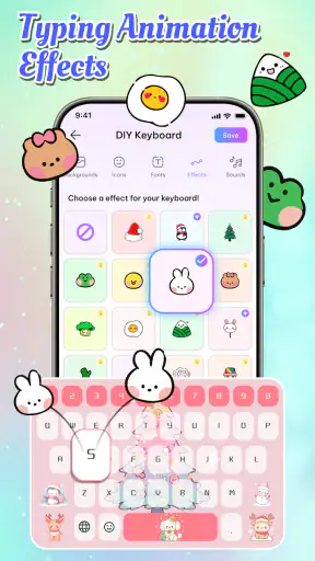 Thème de Clavier de Police screenshot 6