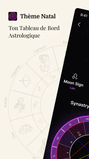 Thème Natal: Astro Horoscope screenshot 1
