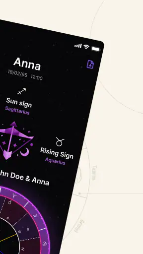 Thème Natal: Astro Horoscope screenshot 2