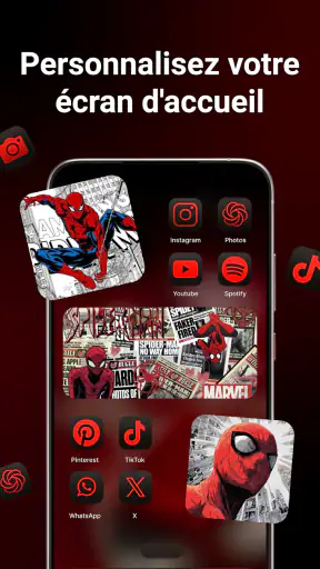 Thèmes Android et pack icônes screenshot 11
