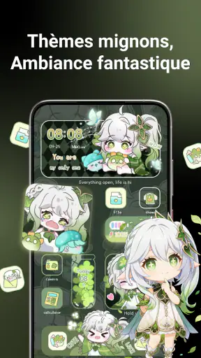 Thèmes Android et pack icônes screenshot 2
