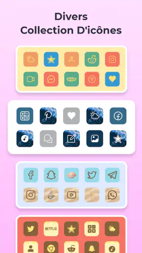 Themes: Icon changer, Widgets screenshot 5