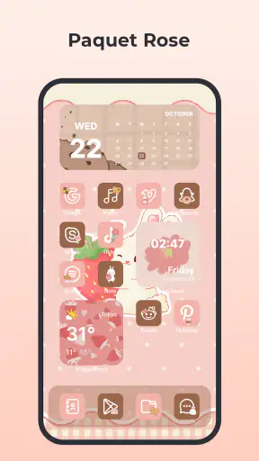 Themes: Icon changer, Widgets screenshot 7