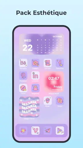 Themes: Icon changer, Widgets screenshot 8