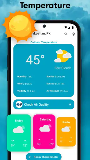 Thermomètre Température Pièce screenshot 3
